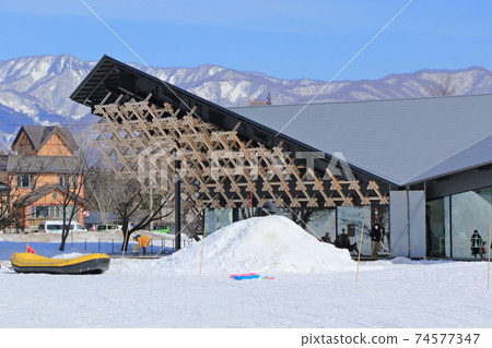 白馬冬季雪峰陸地站 74577347