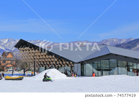 Winter Snow Peak Landation Hakuba 74577419