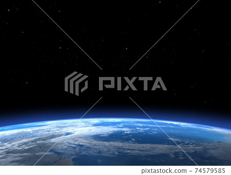 Earth CG perming3DCG插圖素材 Earth CG perming3DCG插圖素材 74579585