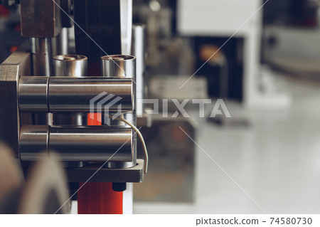 Process of cable production in a factory Process of cable production in a factory 74580730