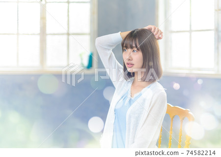 可愛的女人 74582214