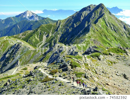 南阿爾卑斯山，北嶽山和凱科馬山 74582392