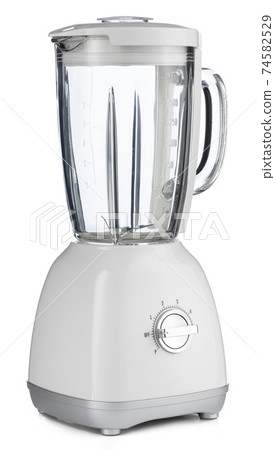 Electric blender isolated on white, close up 74582529
