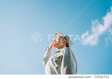 女工廠工人 74582722