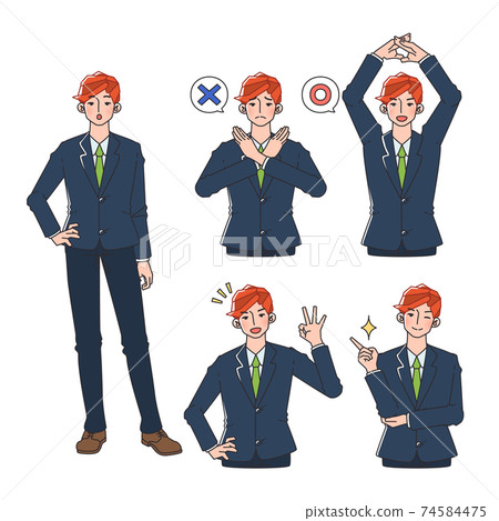 Men in suits_reaction set 2 74584475