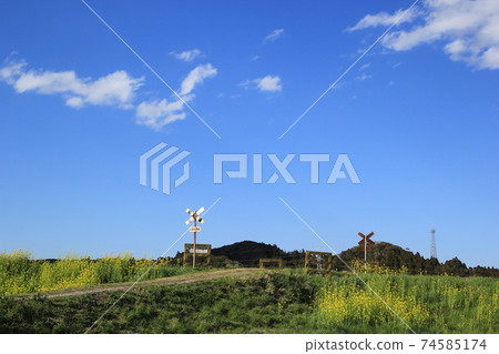 Isumi Railway No. 2 Five Cities Railway crossing 74585174