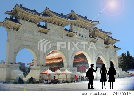 台灣旅遊圖片自由廣場大門自由廣場 74585519