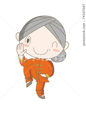 太極拳/高級女子合影 太極拳/高級女子合影 74587087