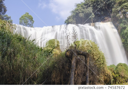 Landscape photo: Elephant waterfall Landscape photo: Elephant waterfall 74587672
