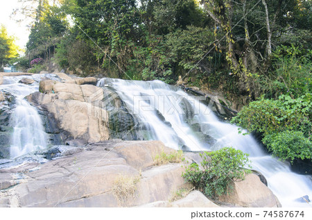 Landscape photo: Cam Ly waterfall  74587674