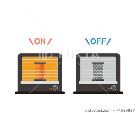 Vector illustration of kerosene heater Home appliances 74589937