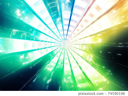 Digital rays - Stock Illustration [74590196] - PIXTA