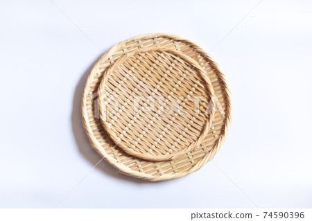 竹圓盤漏勺 74590396