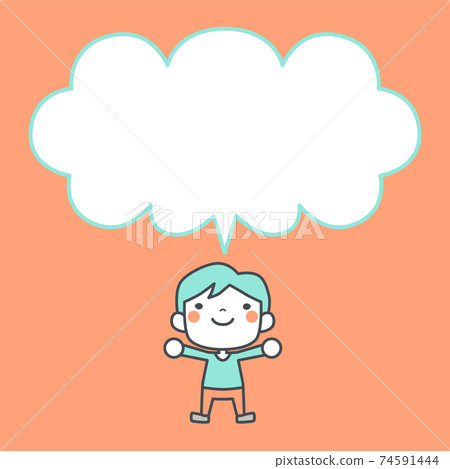 兒童氣球圖 兒童氣球圖 74591444