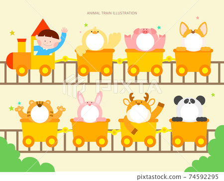 Children and Animal Illustrations 11 Children and Animal Illustrations 11 74592295