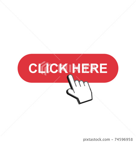 Click here button vector design illustration isolated on white background 74596958