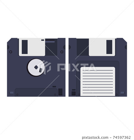 Floppy disk vector design illustration isolated on white background 74597362
