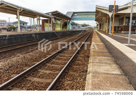 區域JR站_住宅和鐵路 區域JR站_住宅和鐵路 74598008