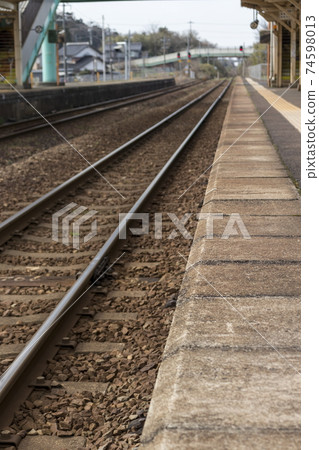區域JR站_住宅和鐵路 區域JR站_住宅和鐵路 74598013