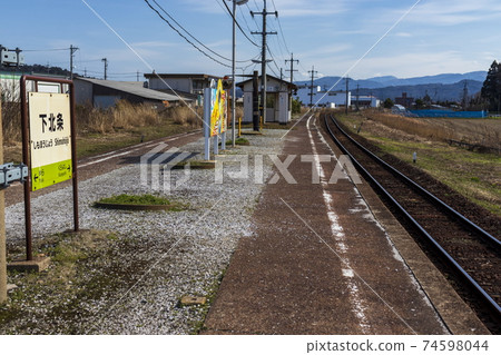 區域JR站_住宅和鐵路 區域JR站_住宅和鐵路 74598044