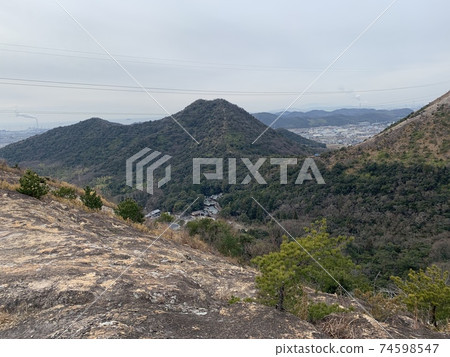 Ono Alps in winter 74598547