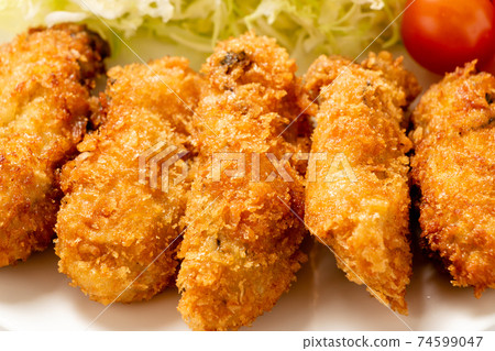 fried oysters. fried oysters. 74599047