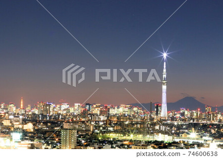 Tokyo Sky Tree Special Lighting Tokyo Sky Tree Special Lighting 74600638