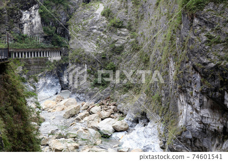 View of beautiful nature landscape mountain in taroko National park at Hualien,taiwan. View of beautiful nature landscape mountain in taroko National park at Hualien,taiwan. 74601541