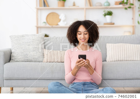 Online chat with friends, social networks and your favorite blog at home during lockdown 74602001