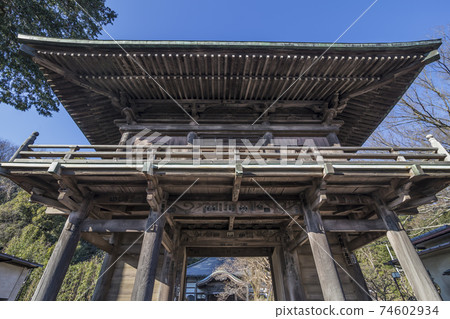Kokubunji Tower Gate Kokubunji Tower Gate Temple Gate Edo period Kokubunji Tower Gate Kokubunji Tower Gate Temple Gate Edo period 74602934