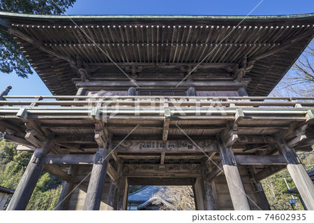 Kokubunji Tower Gate Kokubunji Tower Gate Temple Gate Edo period Kokubunji Tower Gate Kokubunji Tower Gate Temple Gate Edo period 74602935