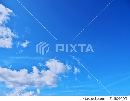 美麗清澈的藍天 美麗清澈的藍天 74604605