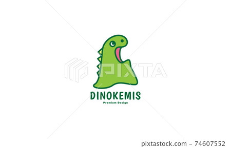 animal cartoon roar cute dinosaur green logo design vector icon symbol illustration animal cartoon roar cute dinosaur green logo design vector icon symbol illustration 74607552