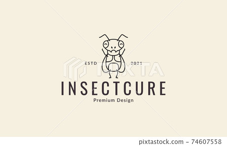 animal insect cartoon lines beetle happy logo design vector icon symbol illustration animal insect cartoon lines beetle happy logo design vector icon symbol illustration 74607558