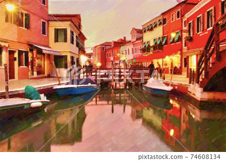 Scenery of Italy · Venice Scenery of Italy · Venice 74608134