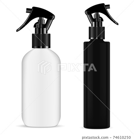 Spray bottle trigger. Cosmetic pistol sprayer box Spray bottle trigger. Cosmetic pistol sprayer box 74610250