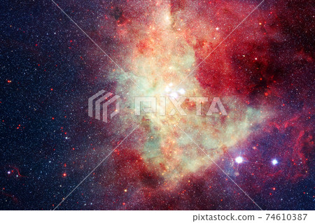 Galaxy somewhere in outer space. Elements of this image furnished by NASA Galaxy somewhere in outer space. Elements of this image furnished by NASA 74610387