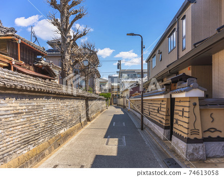 [東京都矢中市]築地圍牆，位於柳中市加農寺和四頭寺之間的重要國家財產 74613058