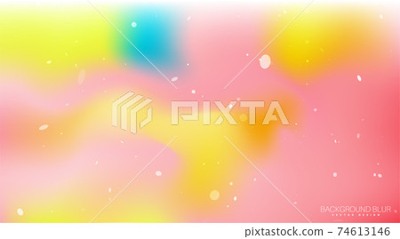 Abstract blurred gradient background. Vector illustration. Concept for your graphic design Abstract blurred gradient background. Vector illustration. Concept for your graphic design 74613146