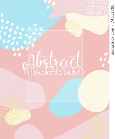 Abstract watercolor background vector illustration 74613780