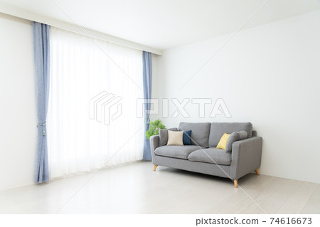 Unmanned house living room Unmanned house living room 74616673