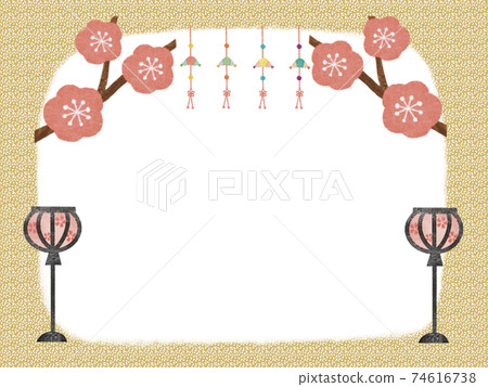 Doll Festival Frame Doll Festival Frame 74616738