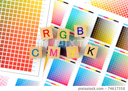 RGB和CMYK字符塊和顏色表 74617358