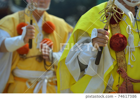 Goma-cooked trainee costume Masuiyama Zuiganji Temple 74617386