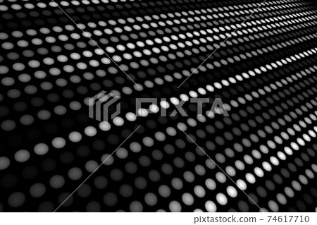 Black and white technology design. Futuristic graphic pattern. Abstract motion texture. 74617710