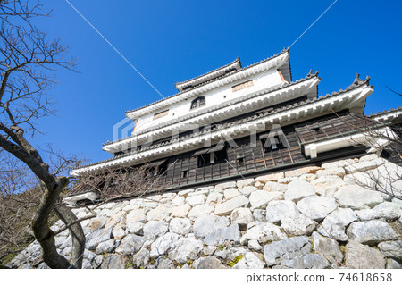山口縣岩國市岩國城塔 山口縣岩國市岩國城塔 74618658