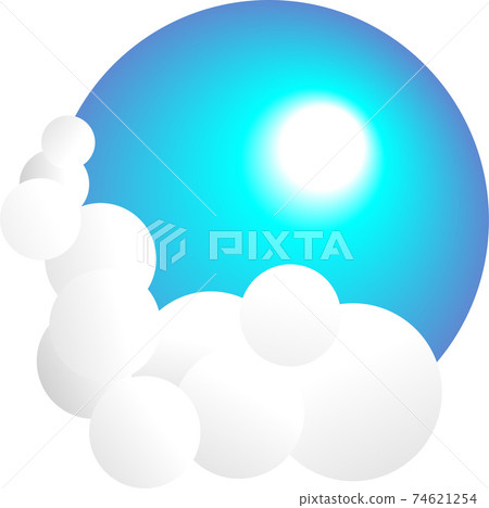 藍藍的天空圖像圖 74621254