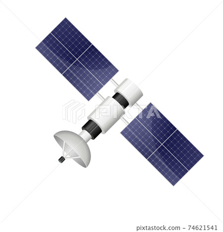 Satellite vector design illustration isolated on white background Satellite vector design illustration isolated on white background 74621541