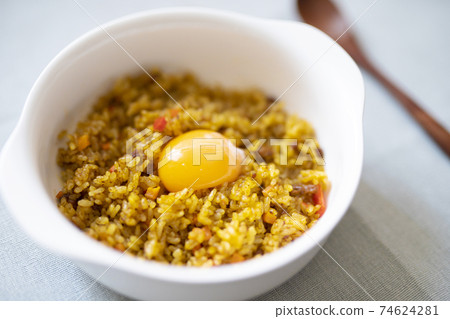 Dry curry made at home Dry curry made at home 74624281