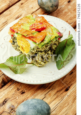 Easter egg pie Easter egg pie 74625226